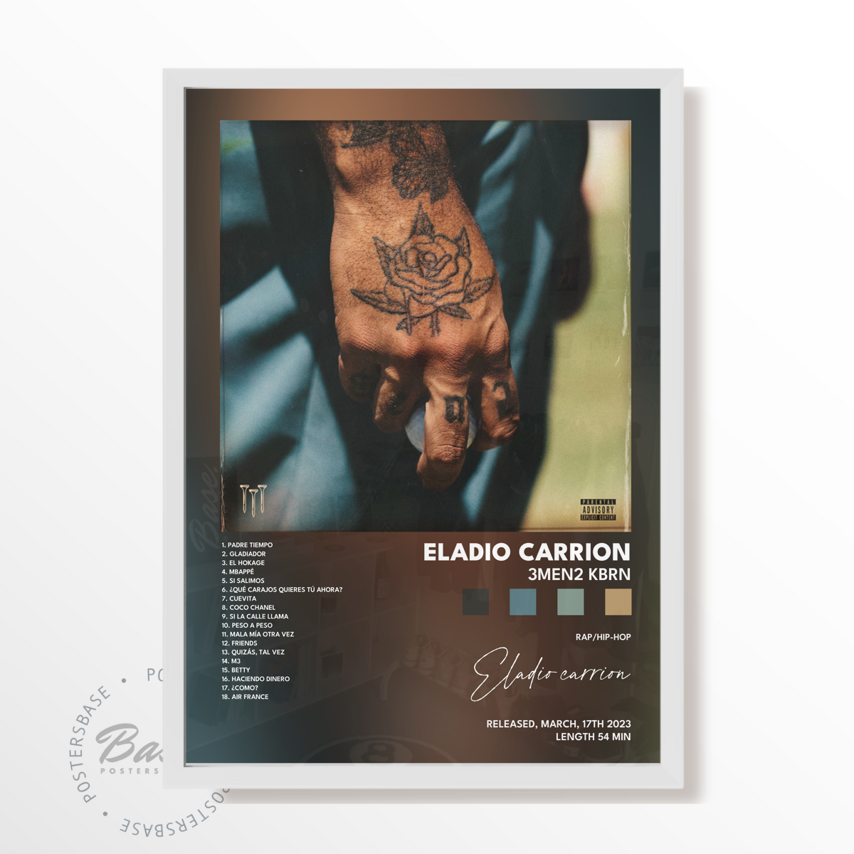 eladio carrion 3MEN2 KBRN poster