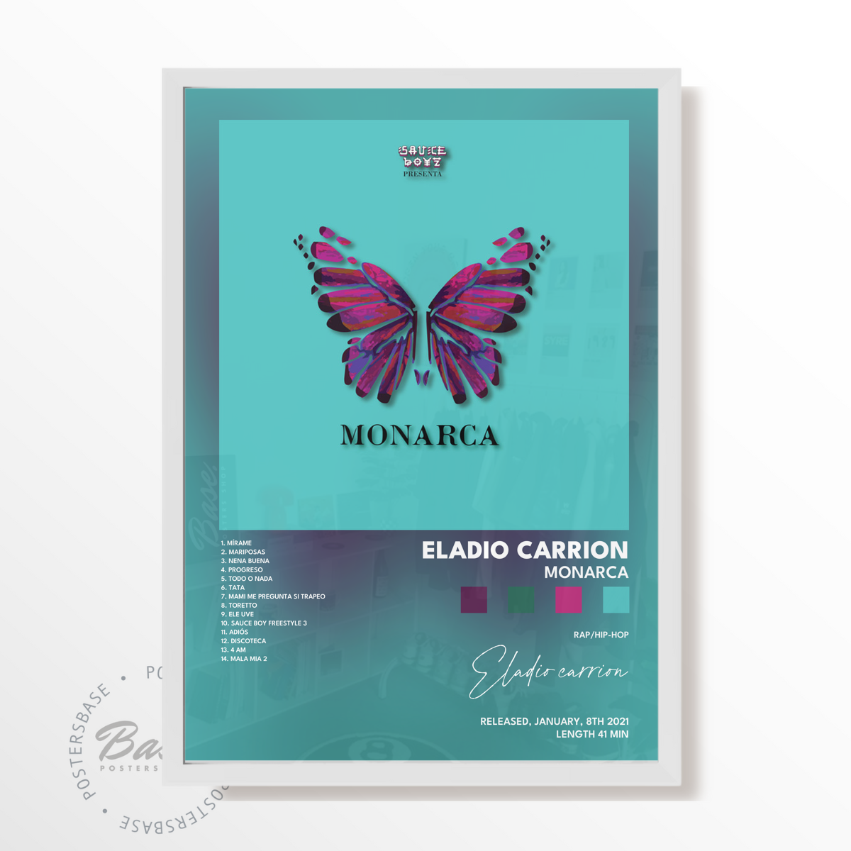 eladio carrion Monarca poster