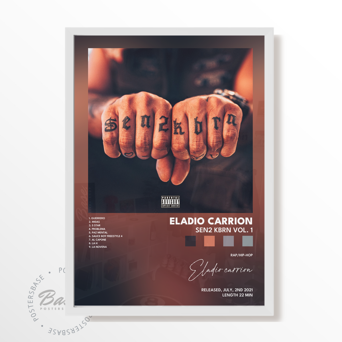 eladio carrion SEN2 KBRN VOL 1 poster