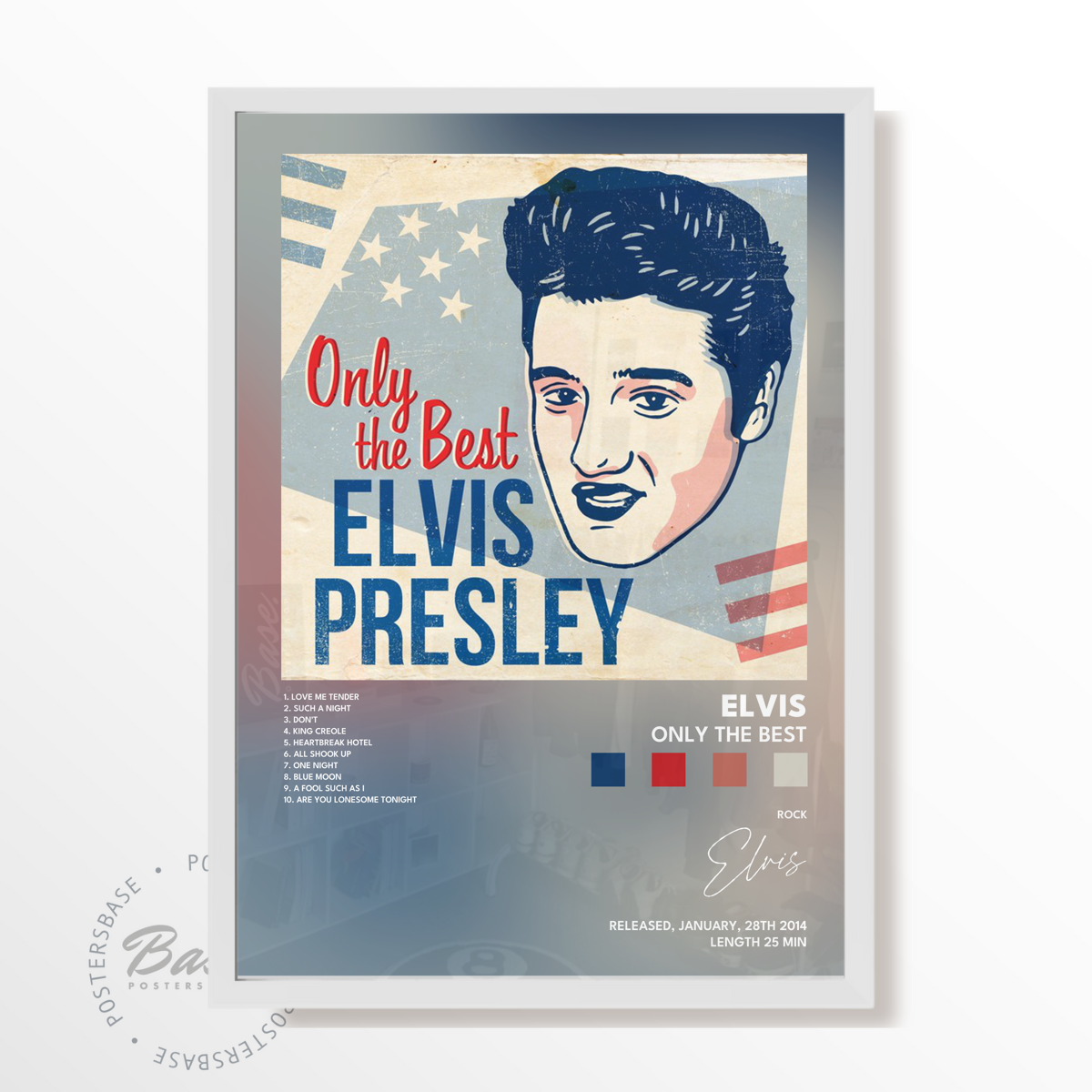 elvis Only The Best poster