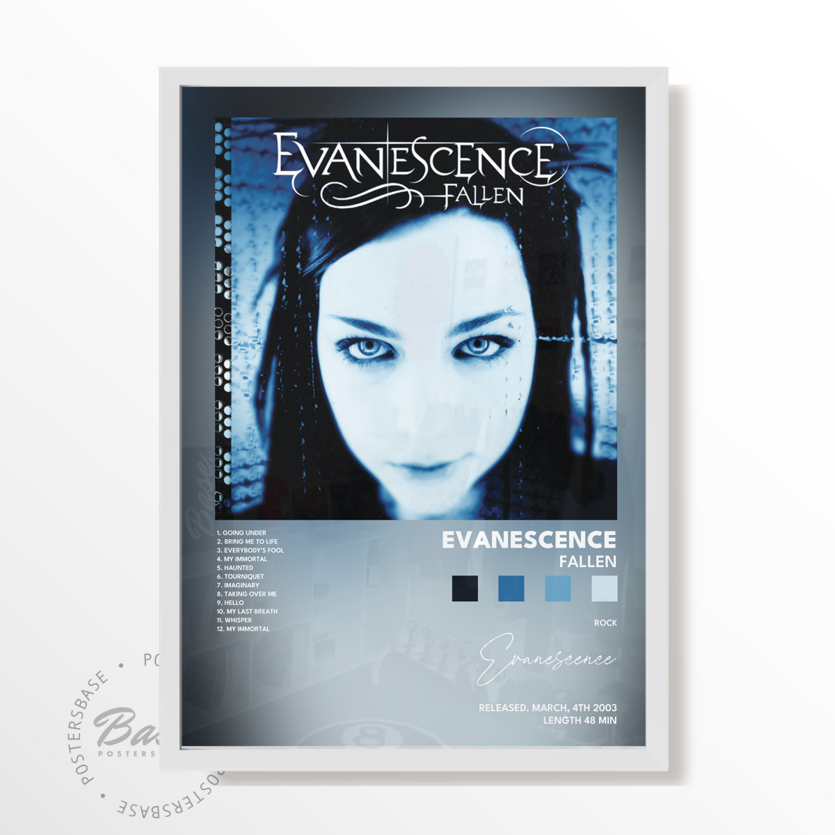 evanescence Fallen poster