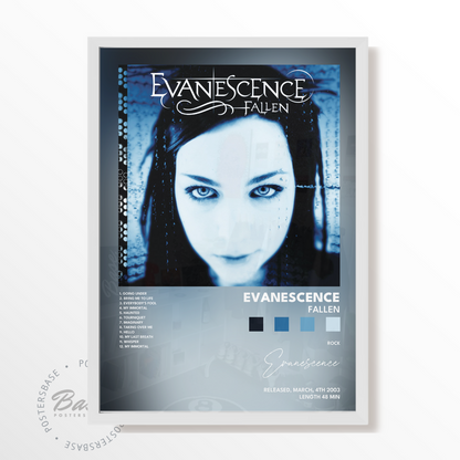 evanescence Fallen poster