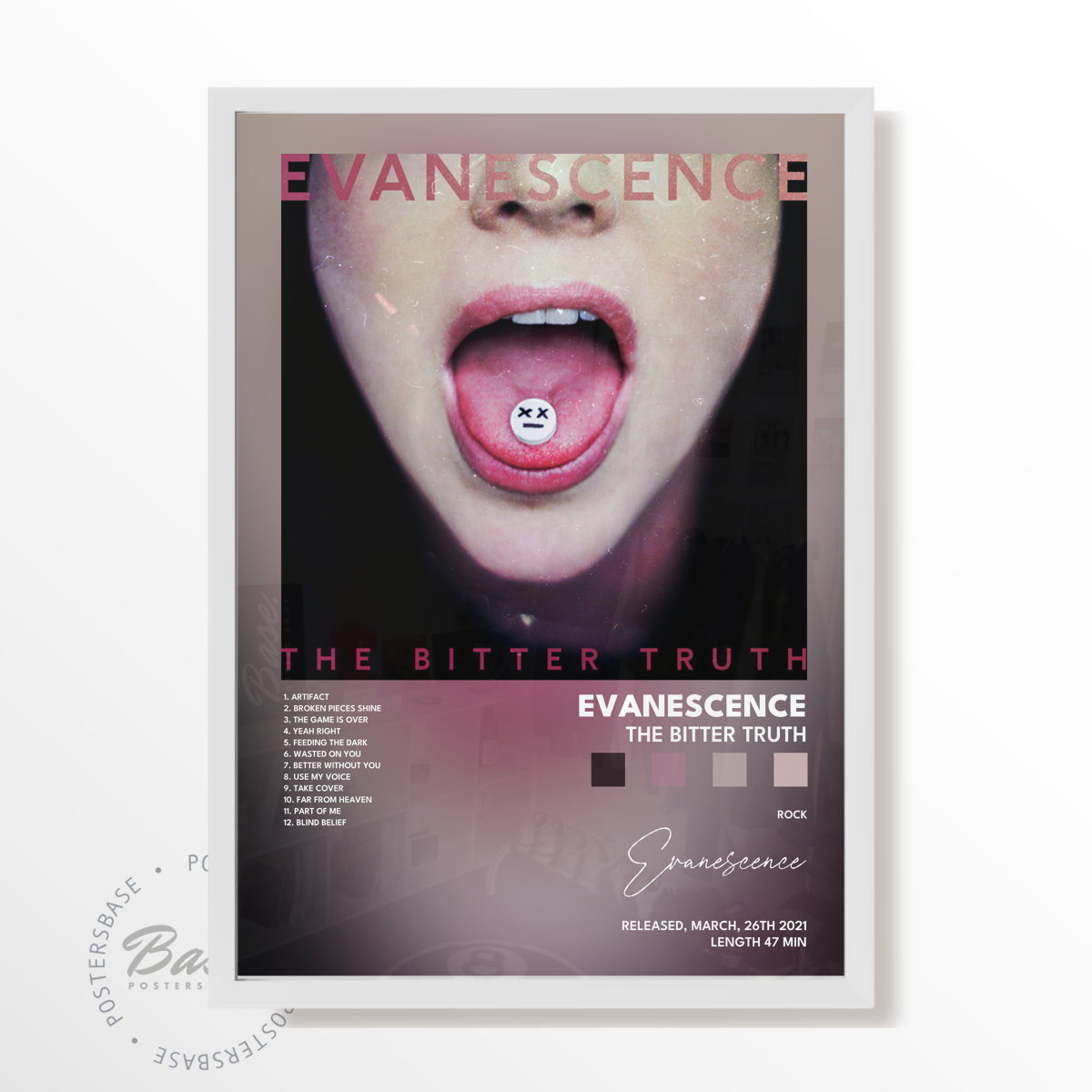 evanescence The Bitter Truth poster