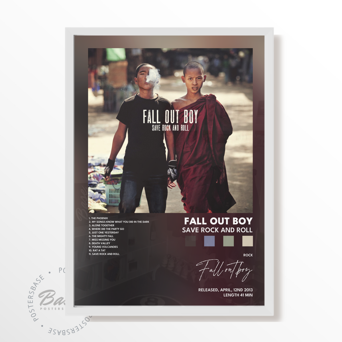 fall out boy Save Rock And Roll poster