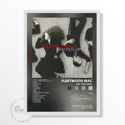 fleetwood mac Say You Will poster