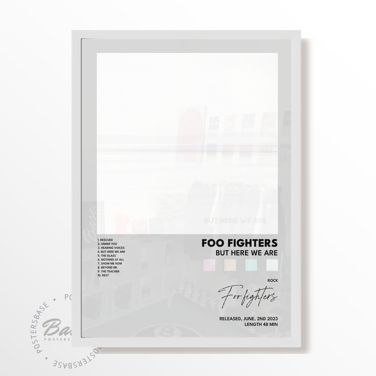 foo fighters But Here We Are poster