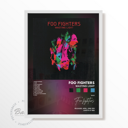 foo fighters Wasting Light poster