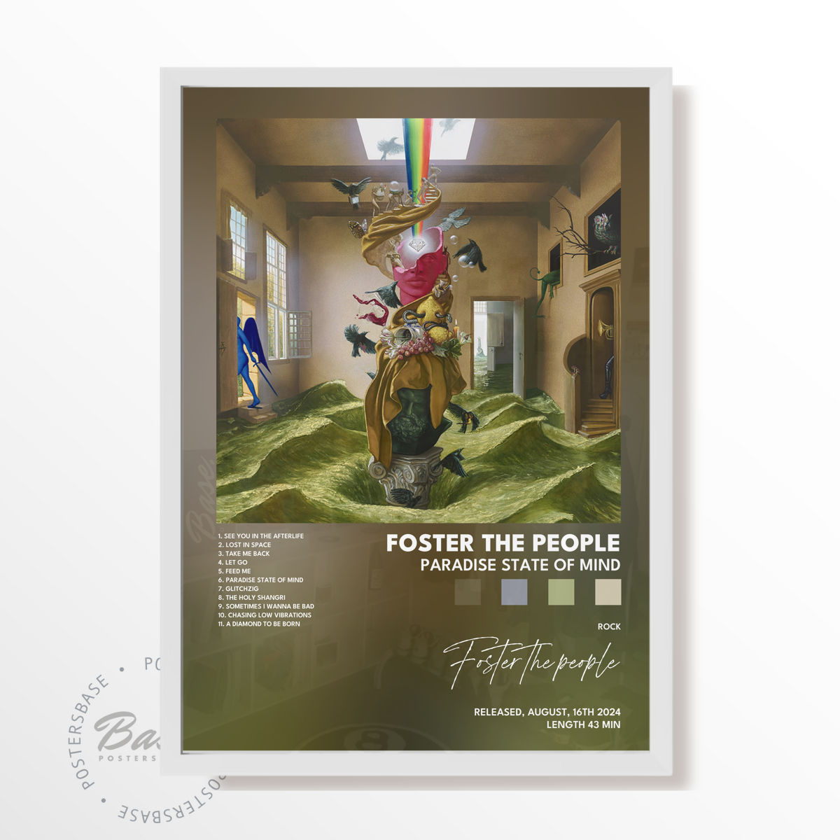 foster the people Paradise State of Mind poster