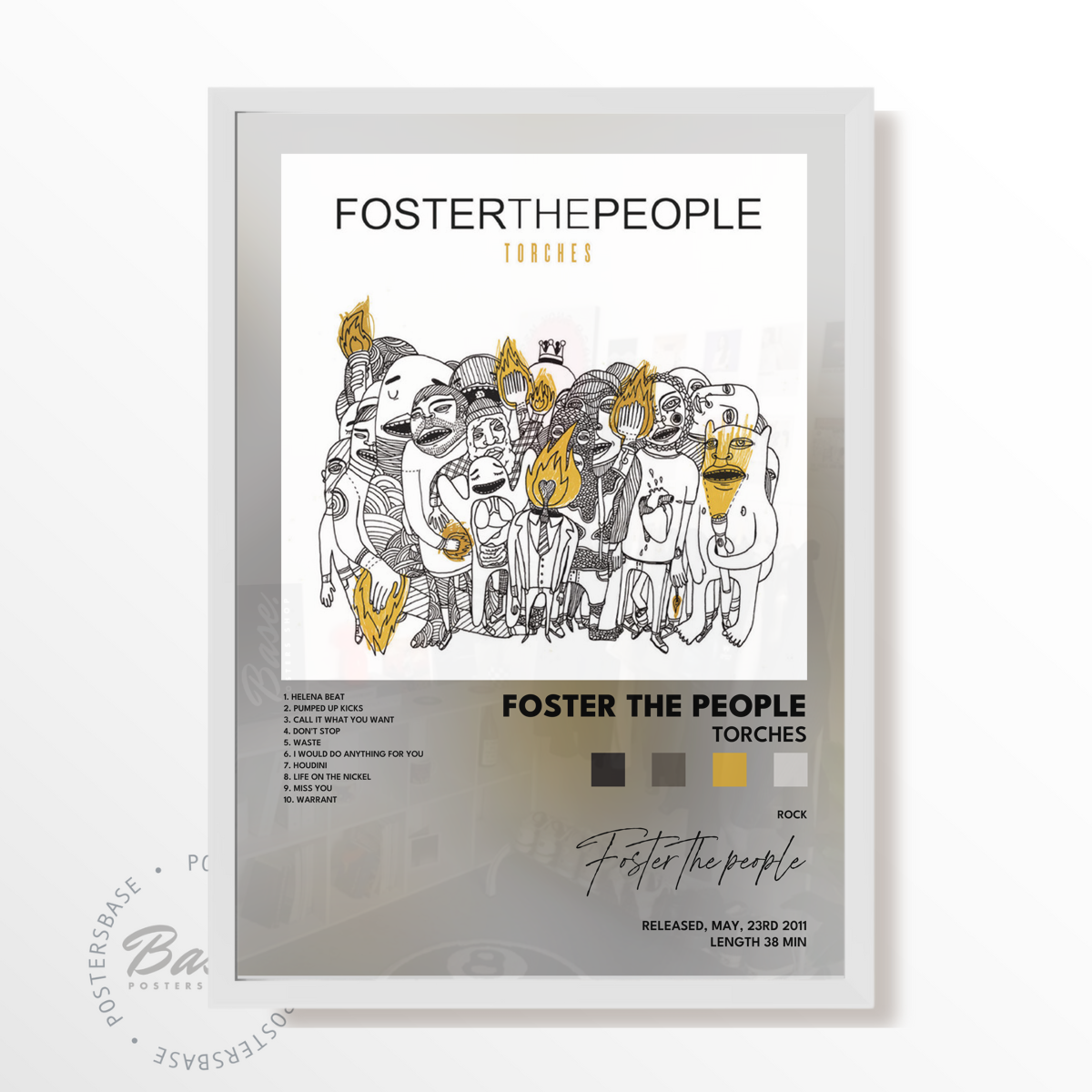 foster the people Torches poster