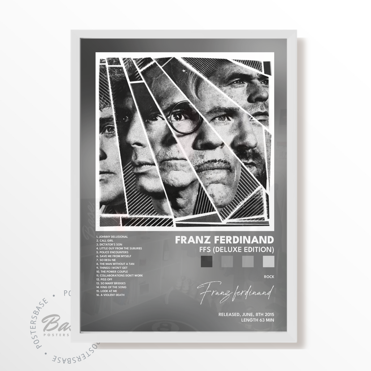 franz ferdinand FFS Deluxe Edition poster