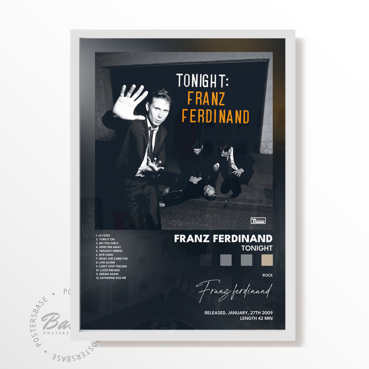 franz ferdinand Tonight poster