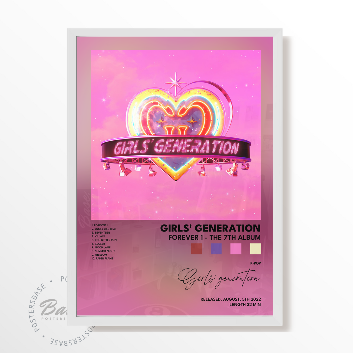 girls generation FOREVER 1   The 7th Album