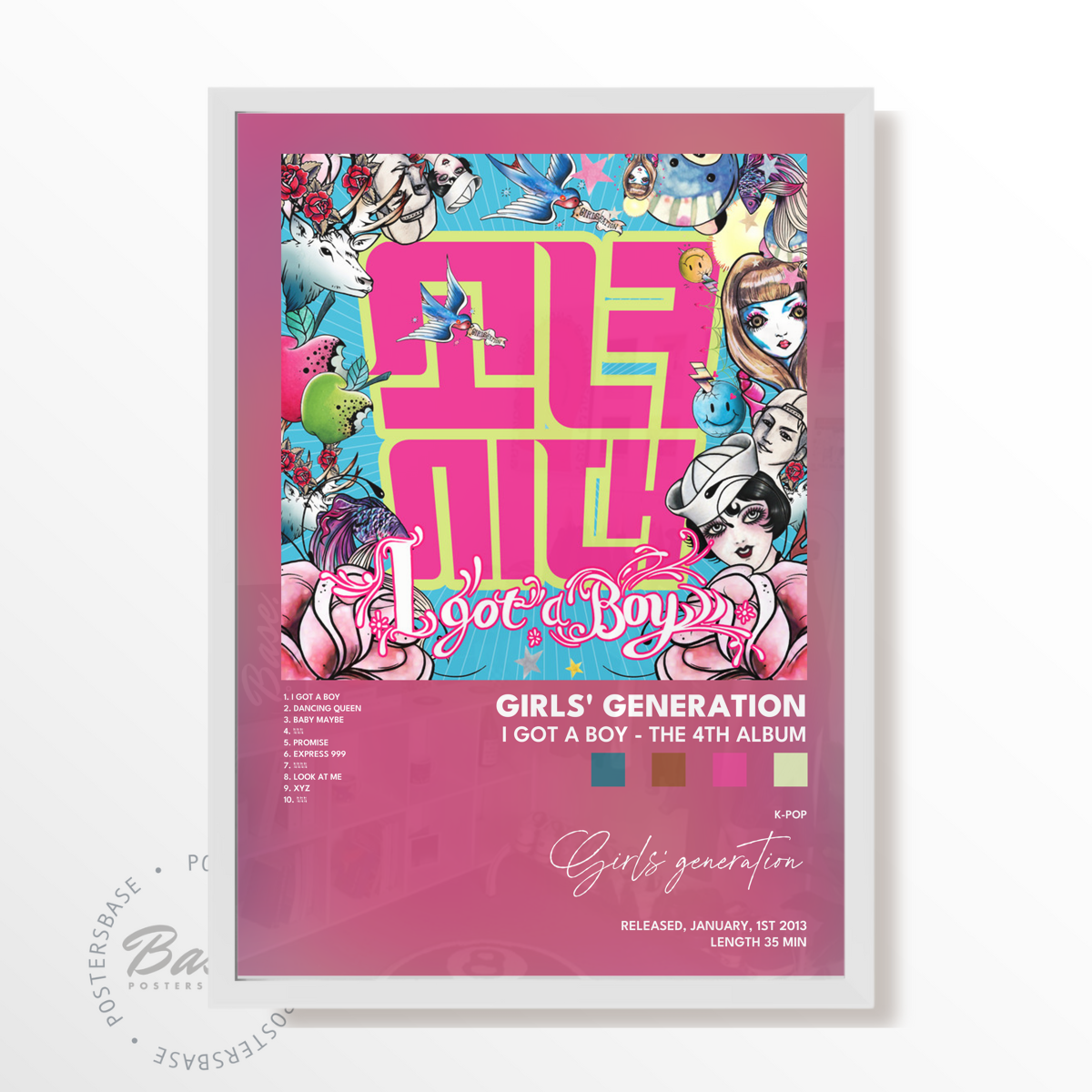 girls generation I GOT A BOY   The 4th Album