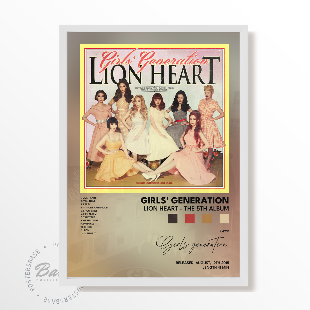 girls generation Lion Heart   The 5th Album