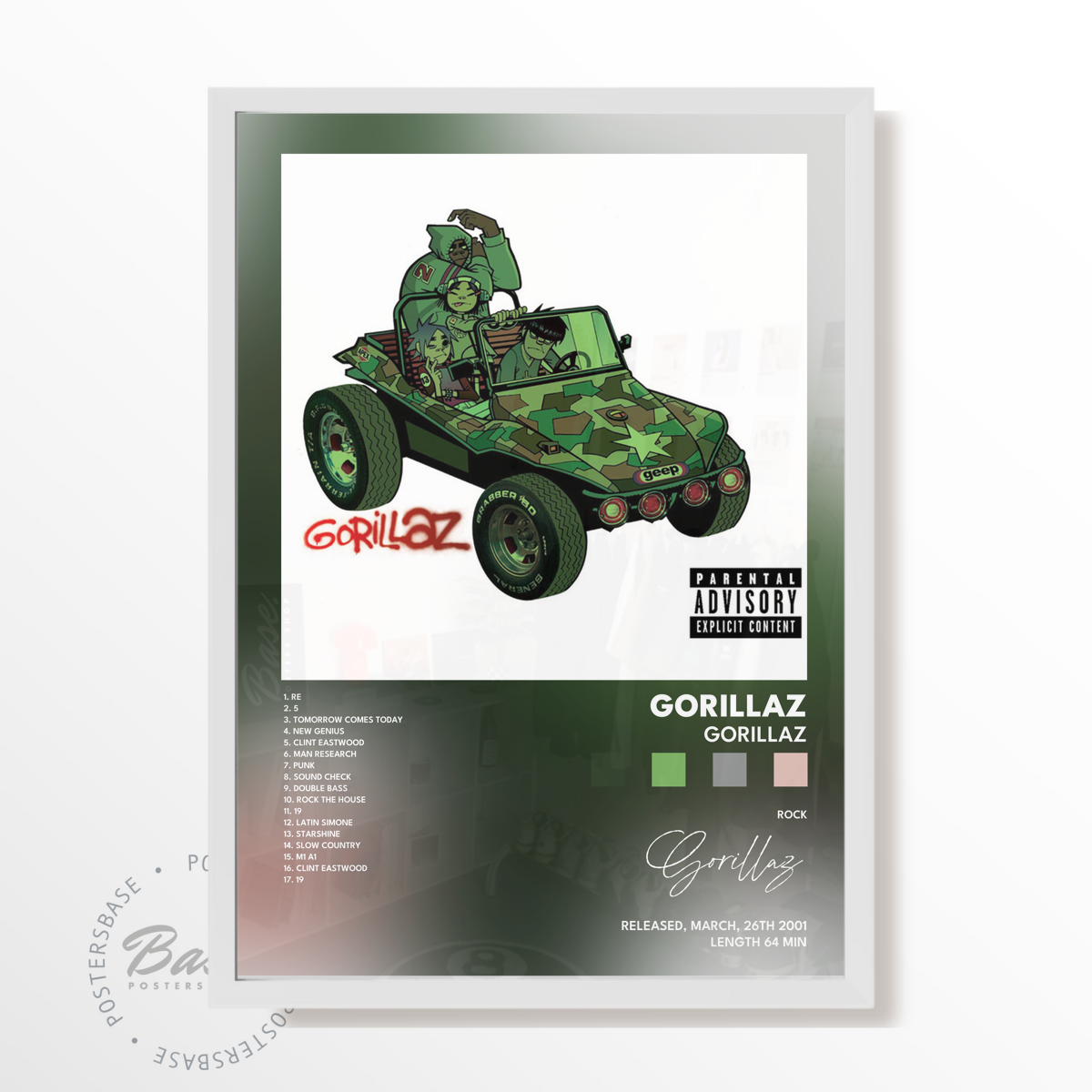 gorillaz Gorillaz poster