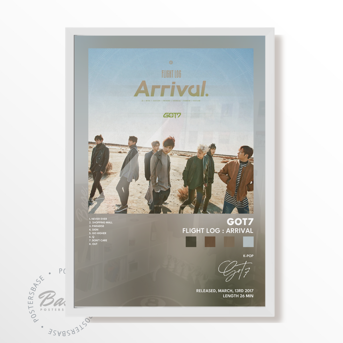 got7 FLIGHT LOG  ARRIVAL