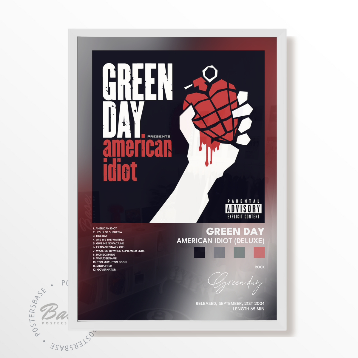 green day American Idiot Deluxe poster