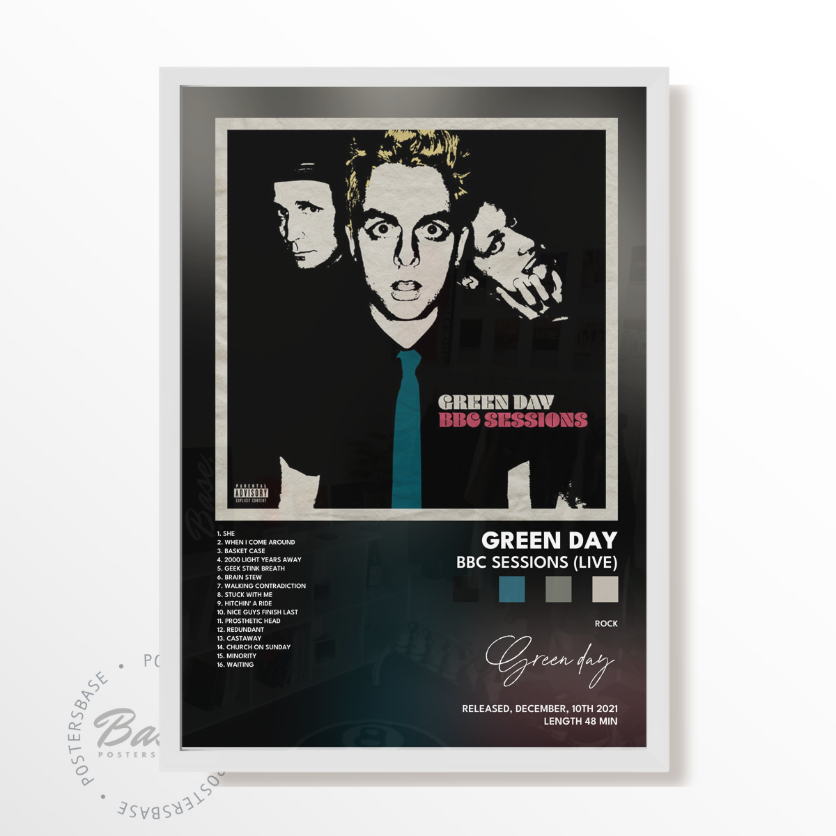 green day BBC Sessions Live poster