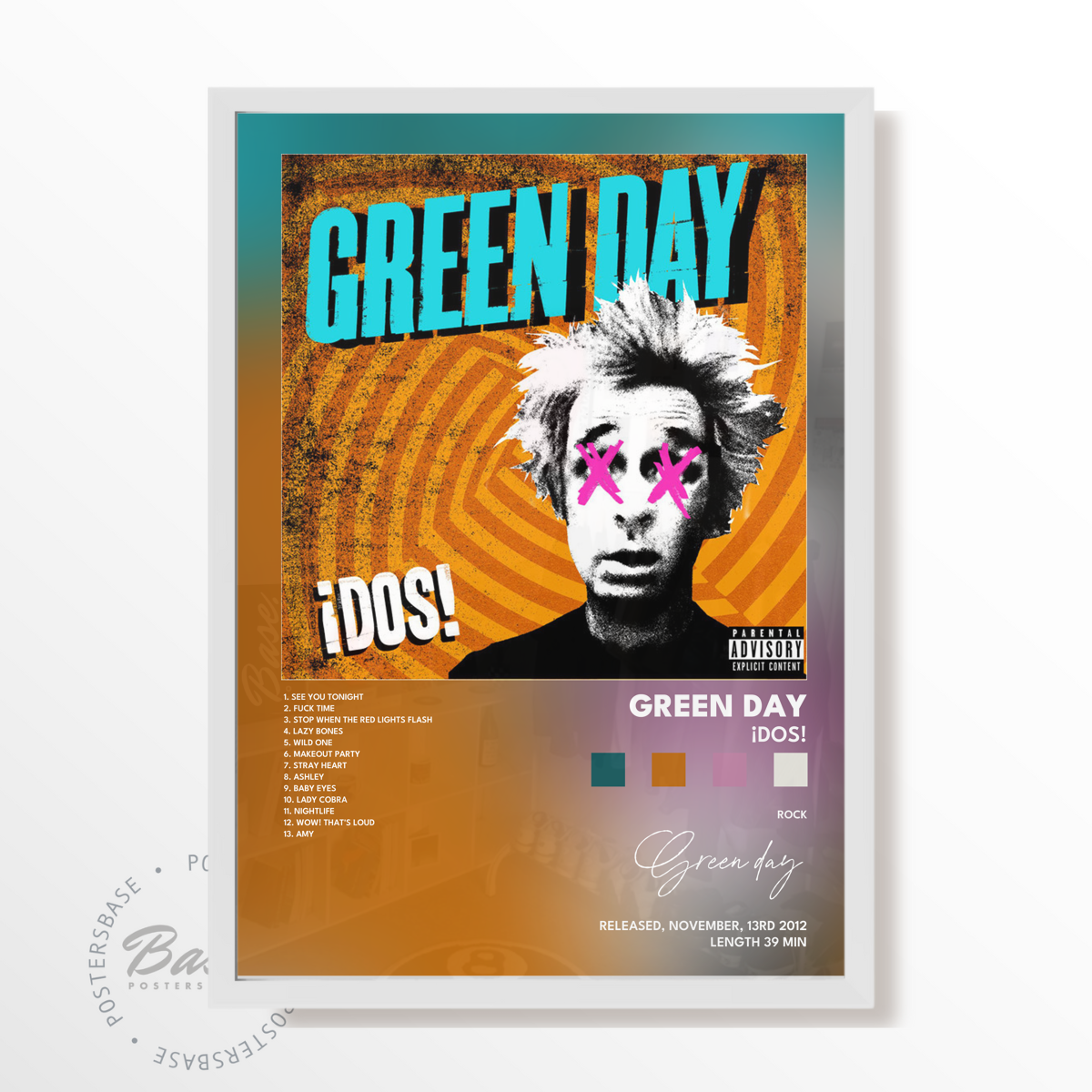 green day DOS poster