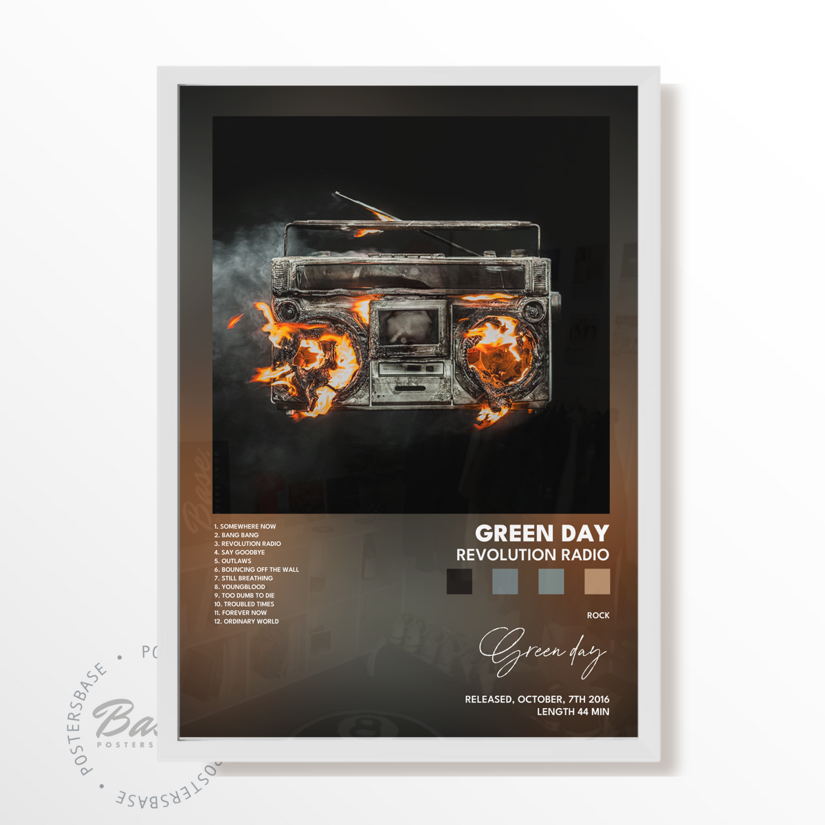 green day Revolution Radio poster