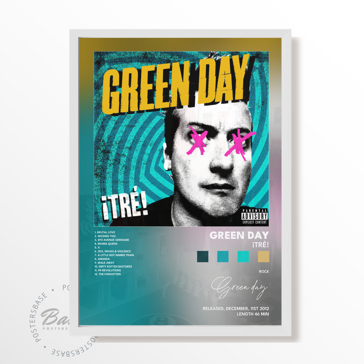 green day TRÉ poster