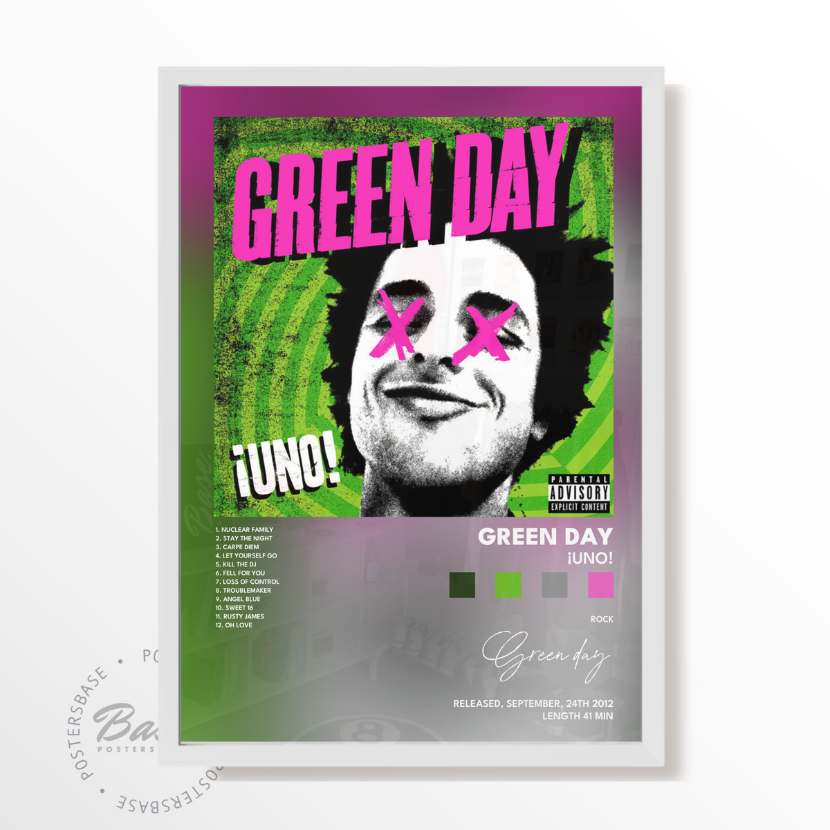 green day UNO poster