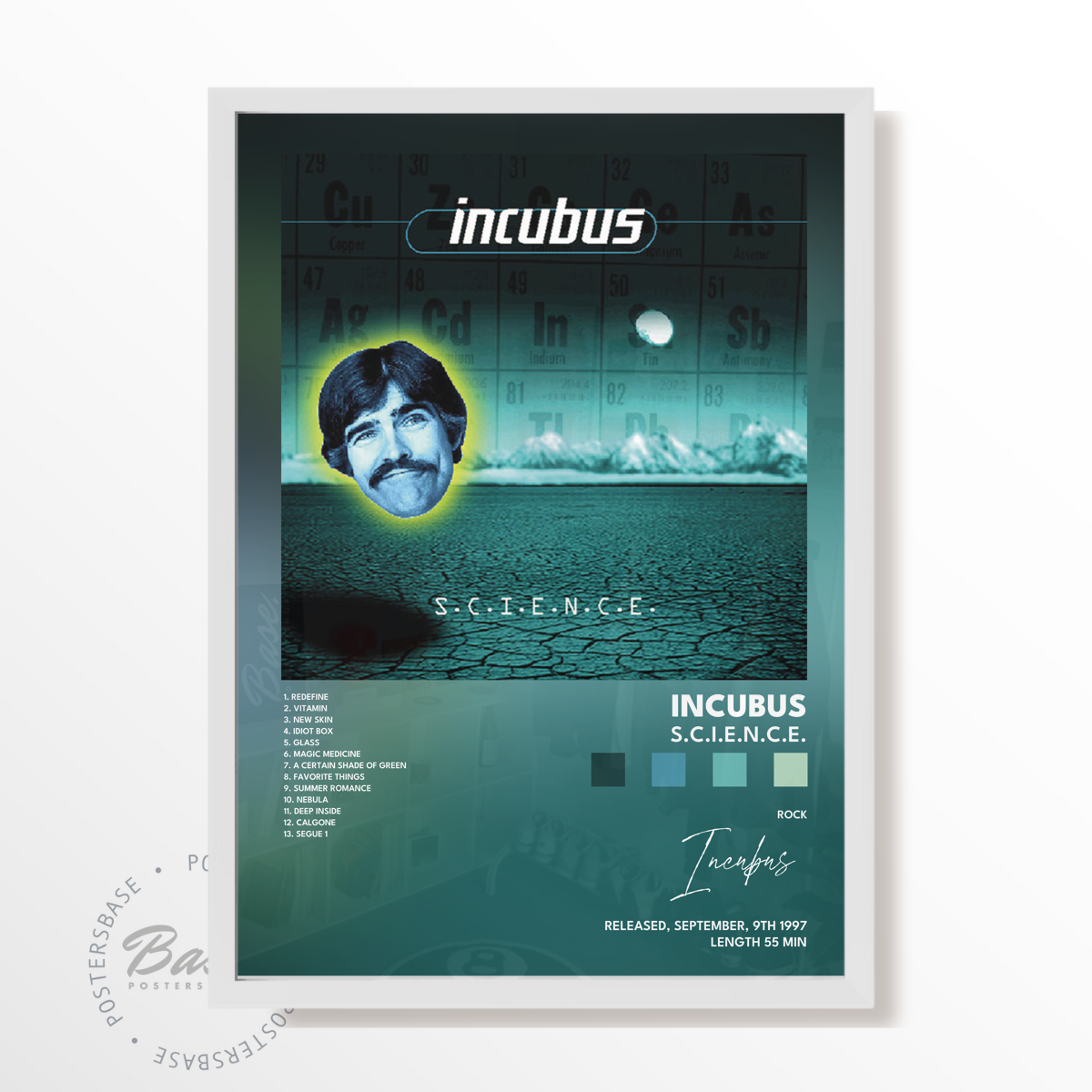 incubus SCIENCE poster