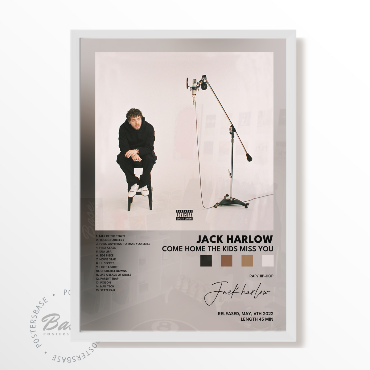 jack harlow Come Home The Kids Miss You poster