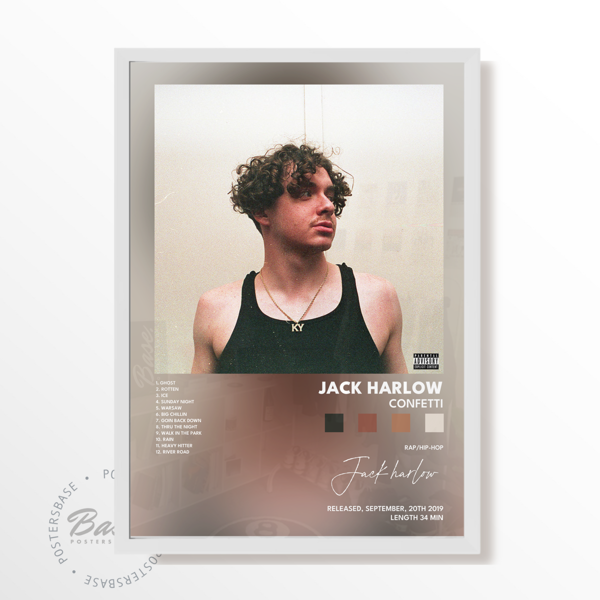 jack harlow Confetti poster