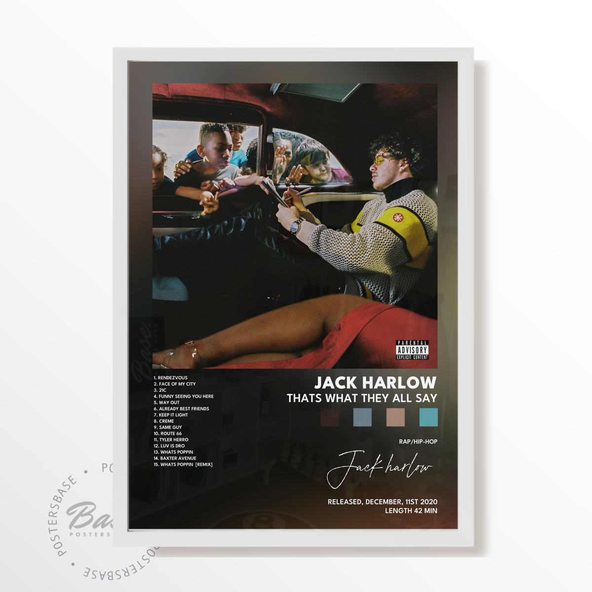 jack harlow Thats What They All Say poster