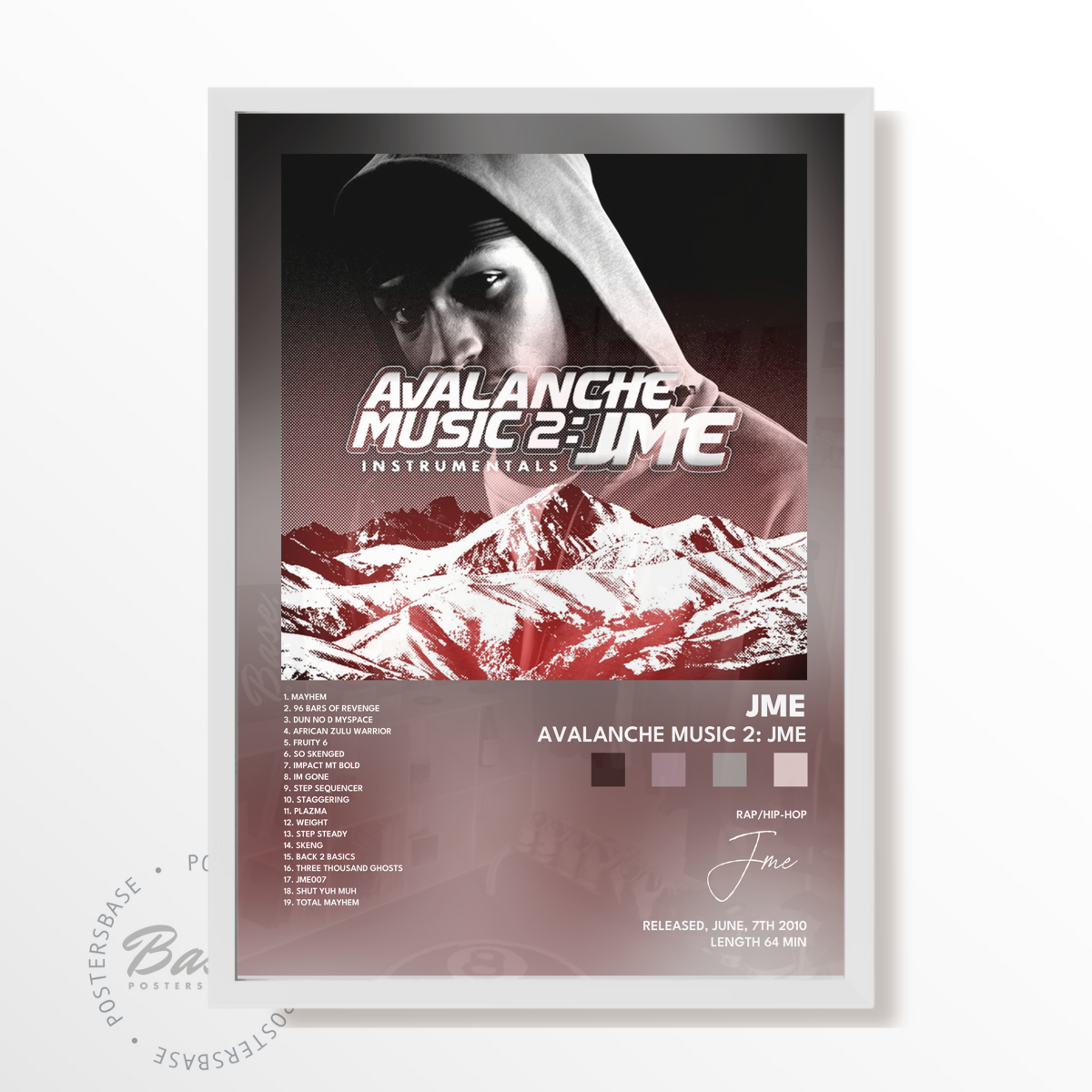 jme Avalanche Music 2 JME poster