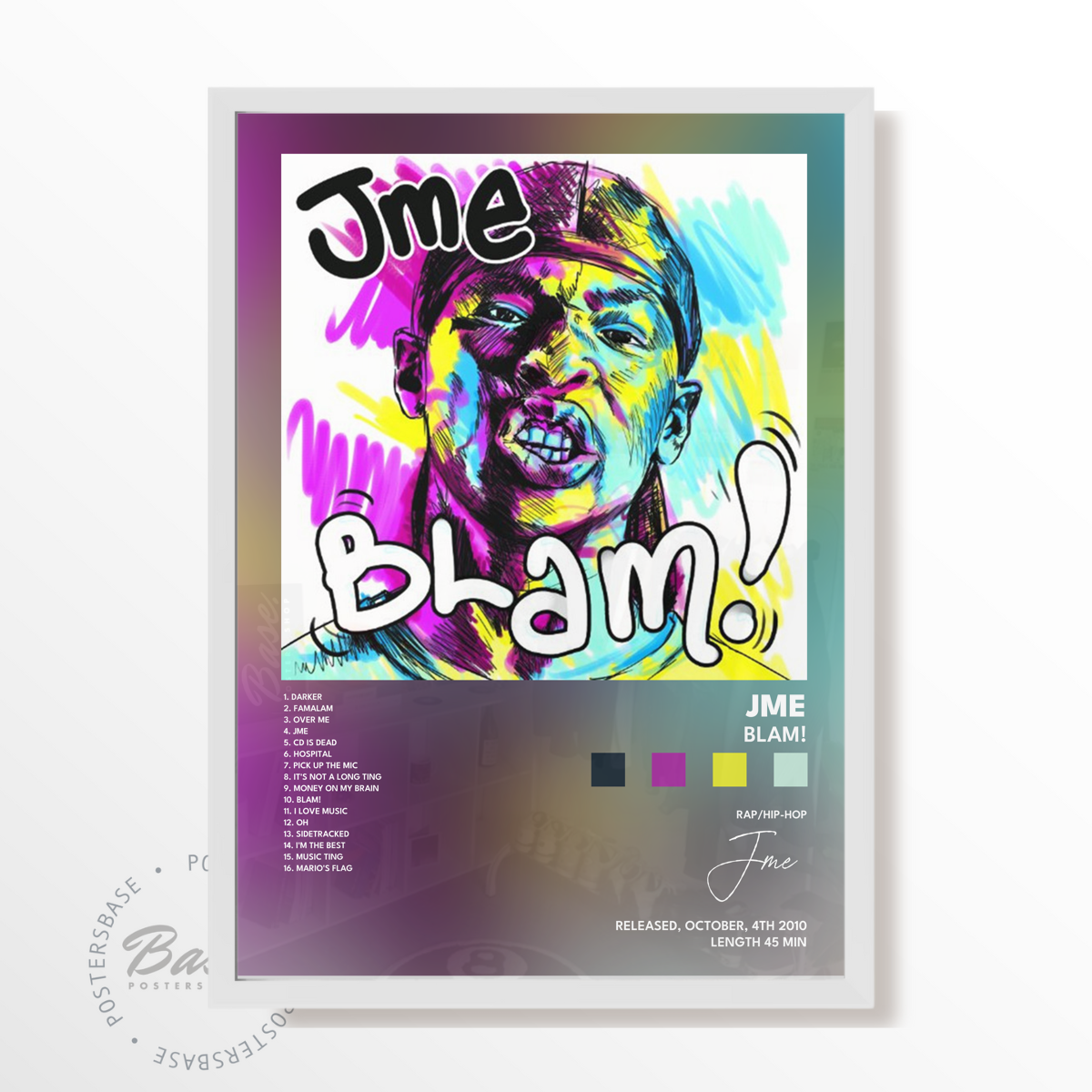 jme Blam poster