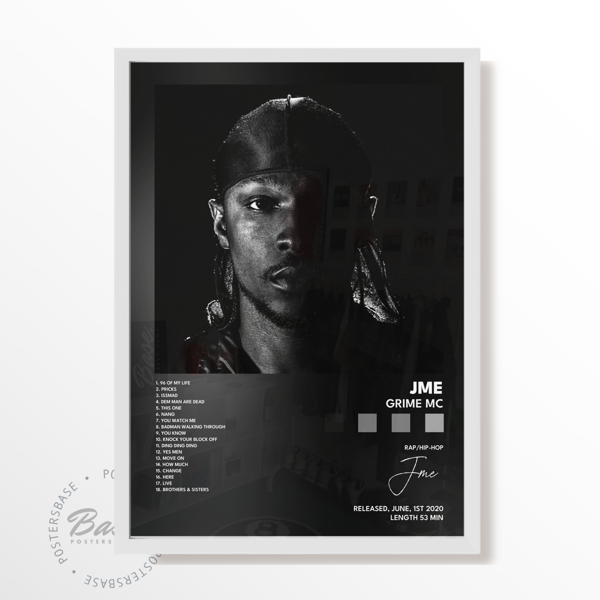 jme Grime MC poster