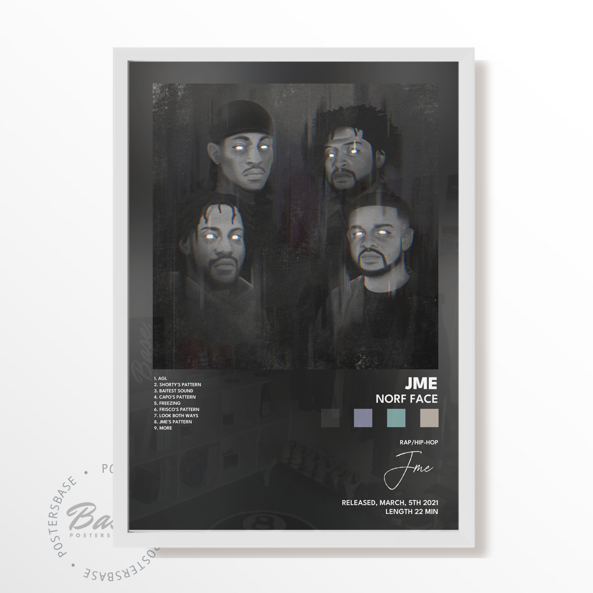 jme Norf Face poster