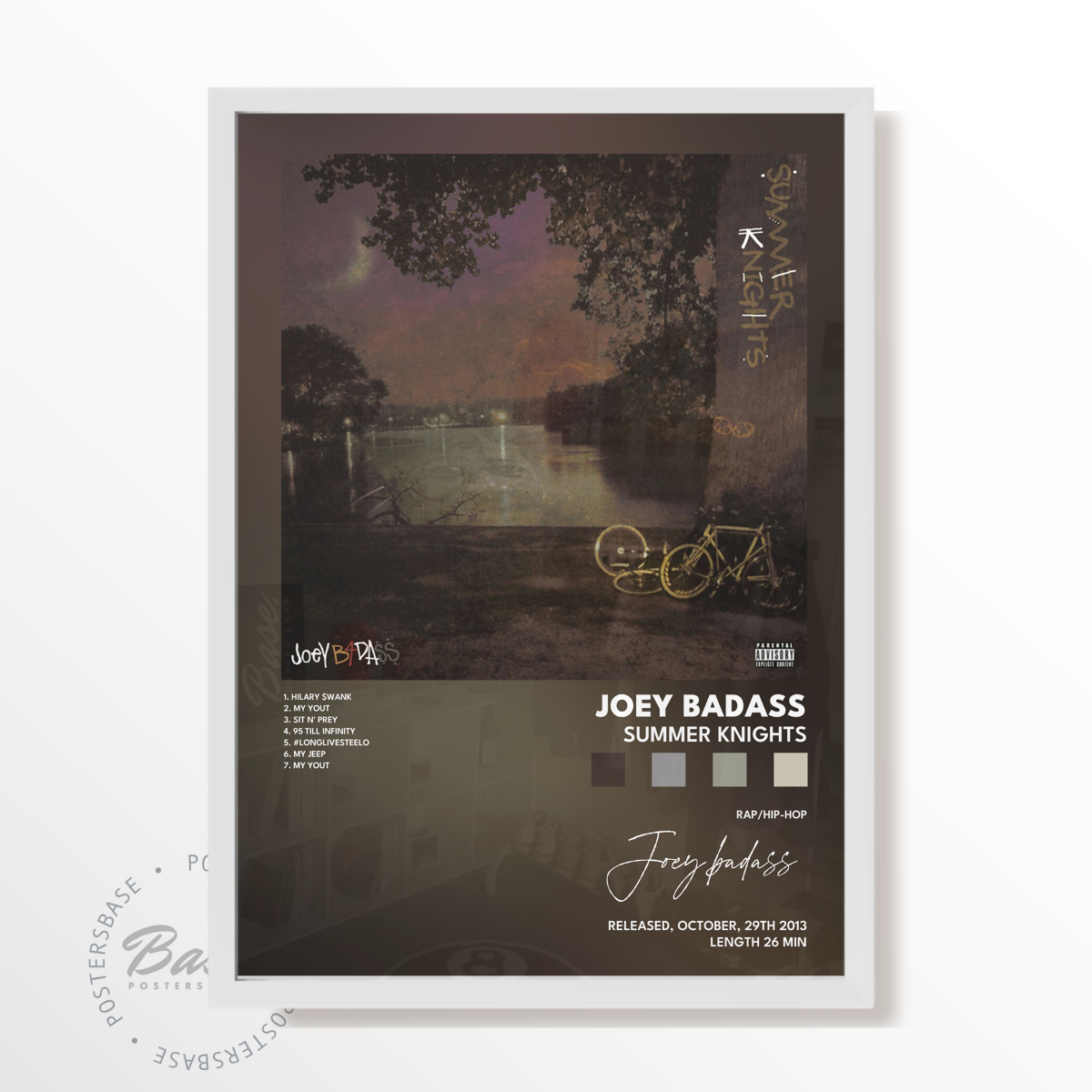 joey badass Summer Knights poster