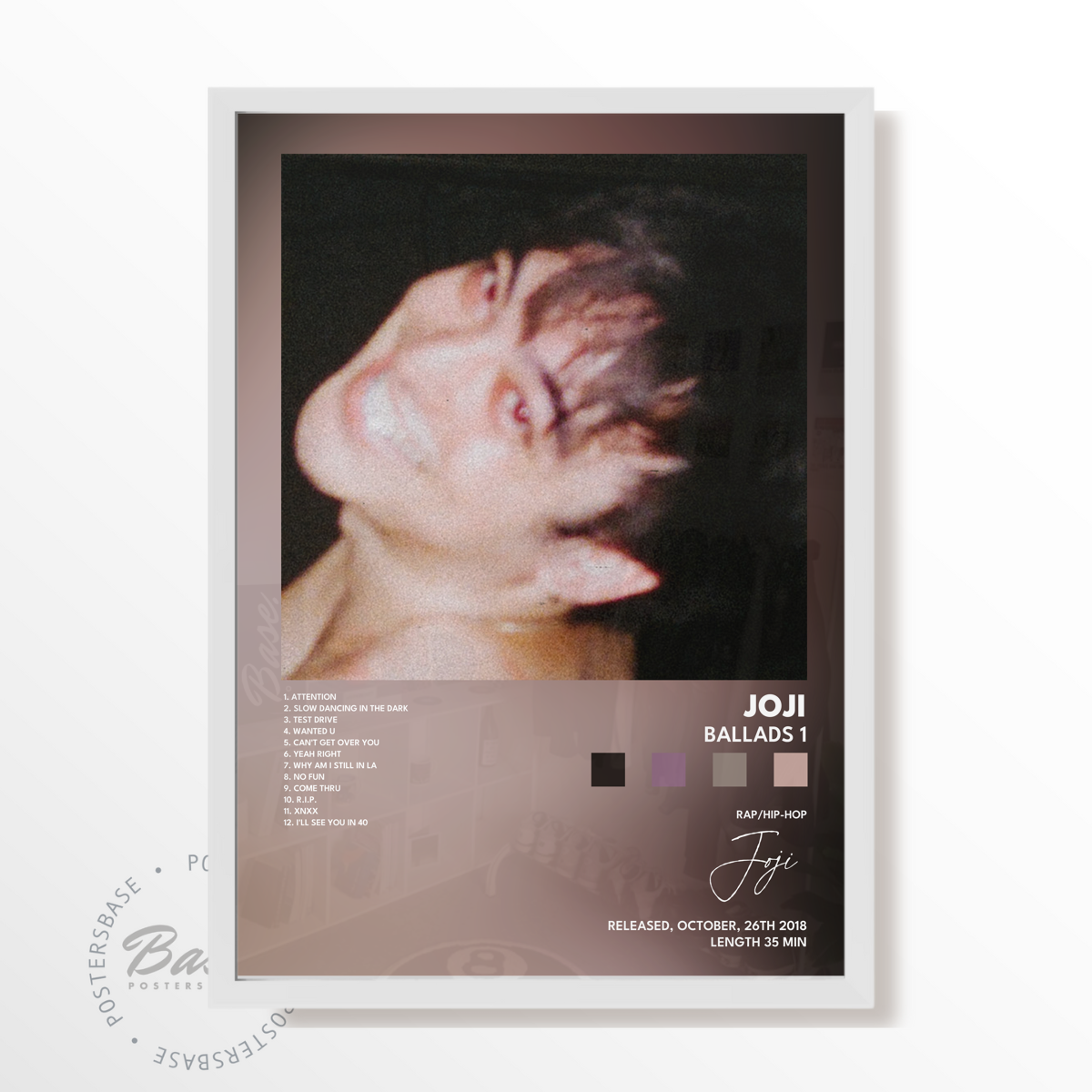 joji BALLADS 1 poster