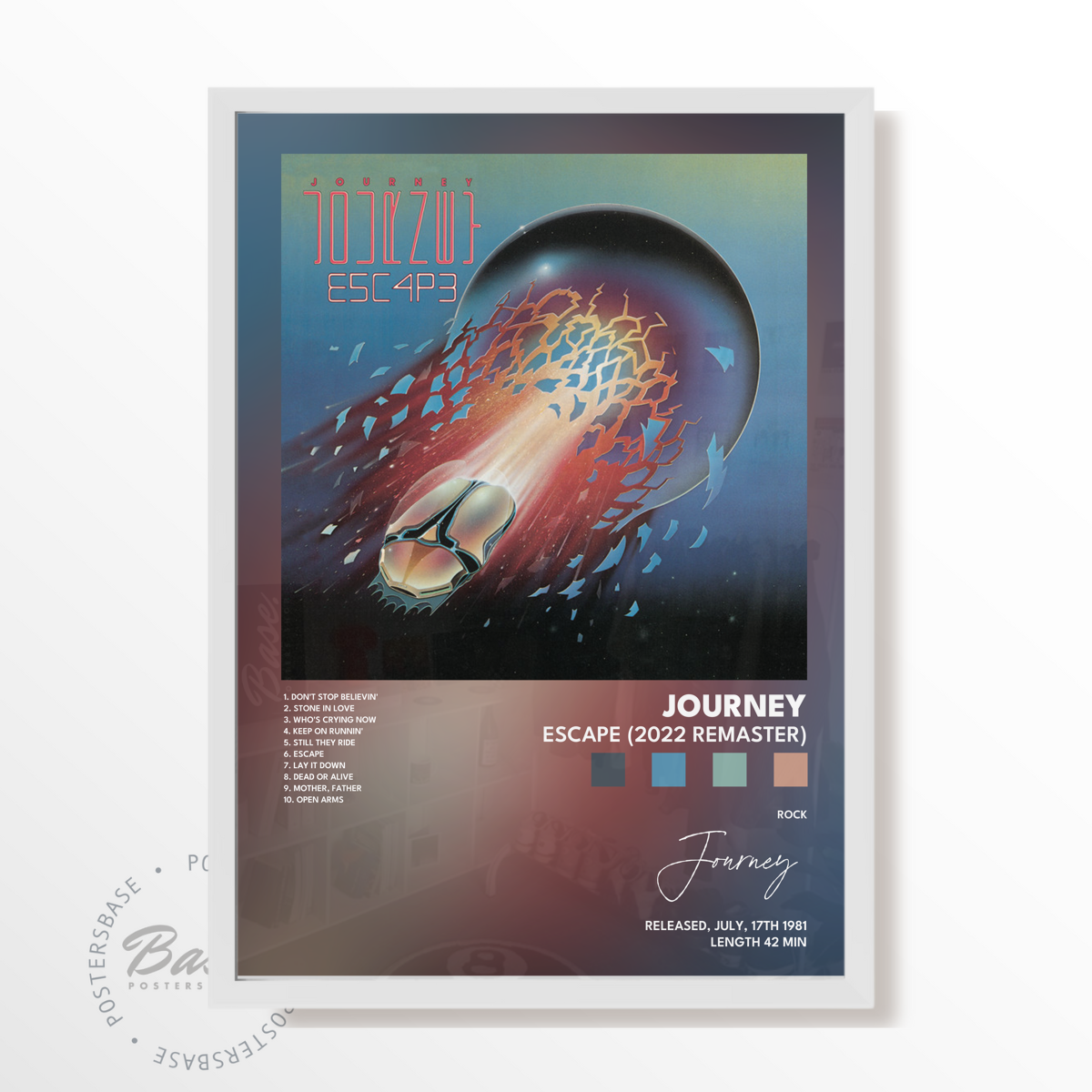 journey Escape 2022 Remaster poster