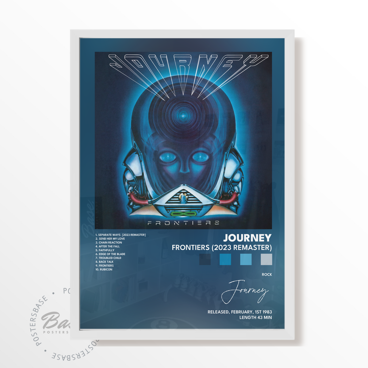 journey Frontiers 2023 Remaster poster