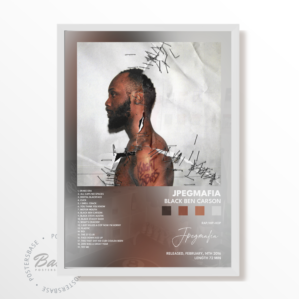 jpegmafia Black Ben Carson poster