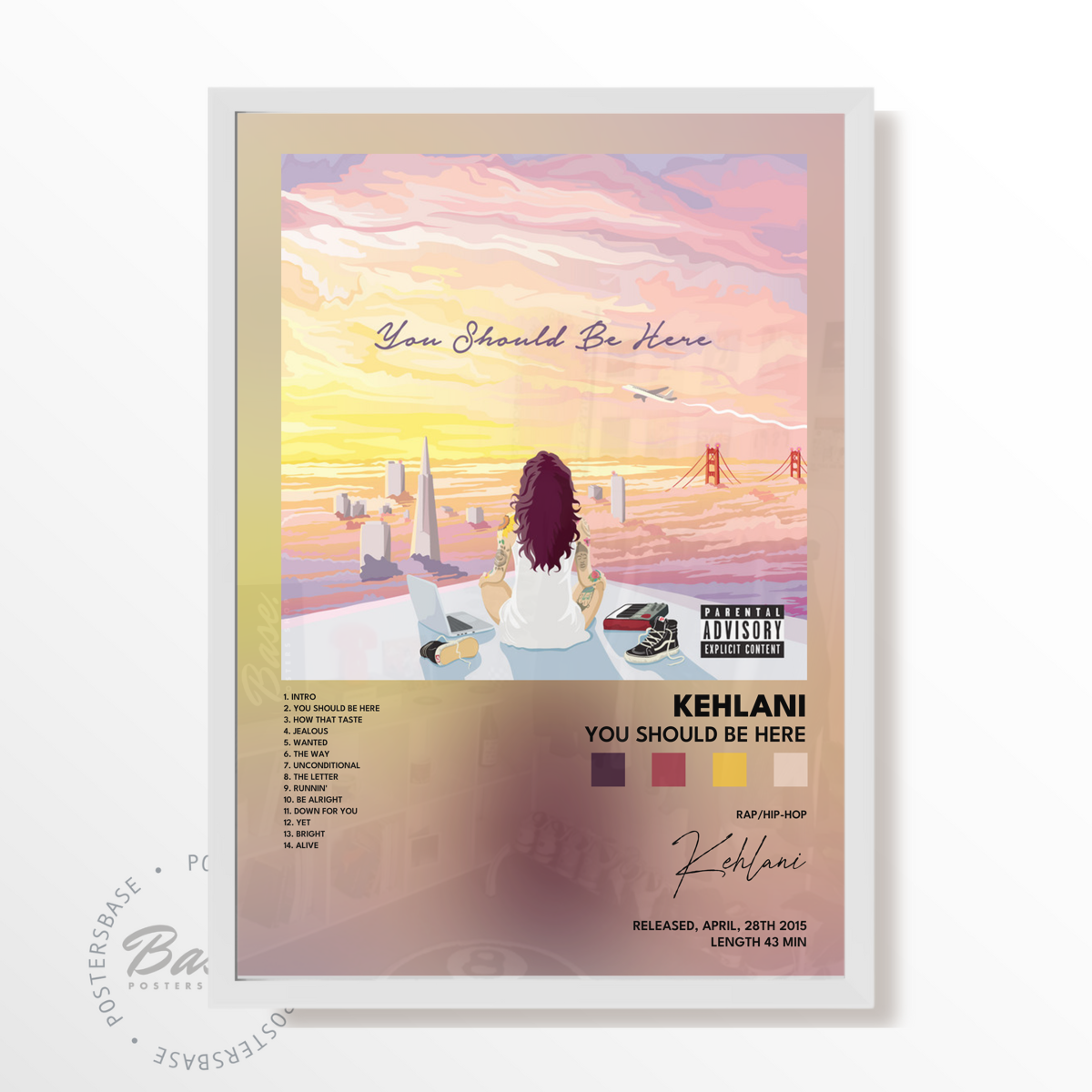 kehlani You Should Be Here poster