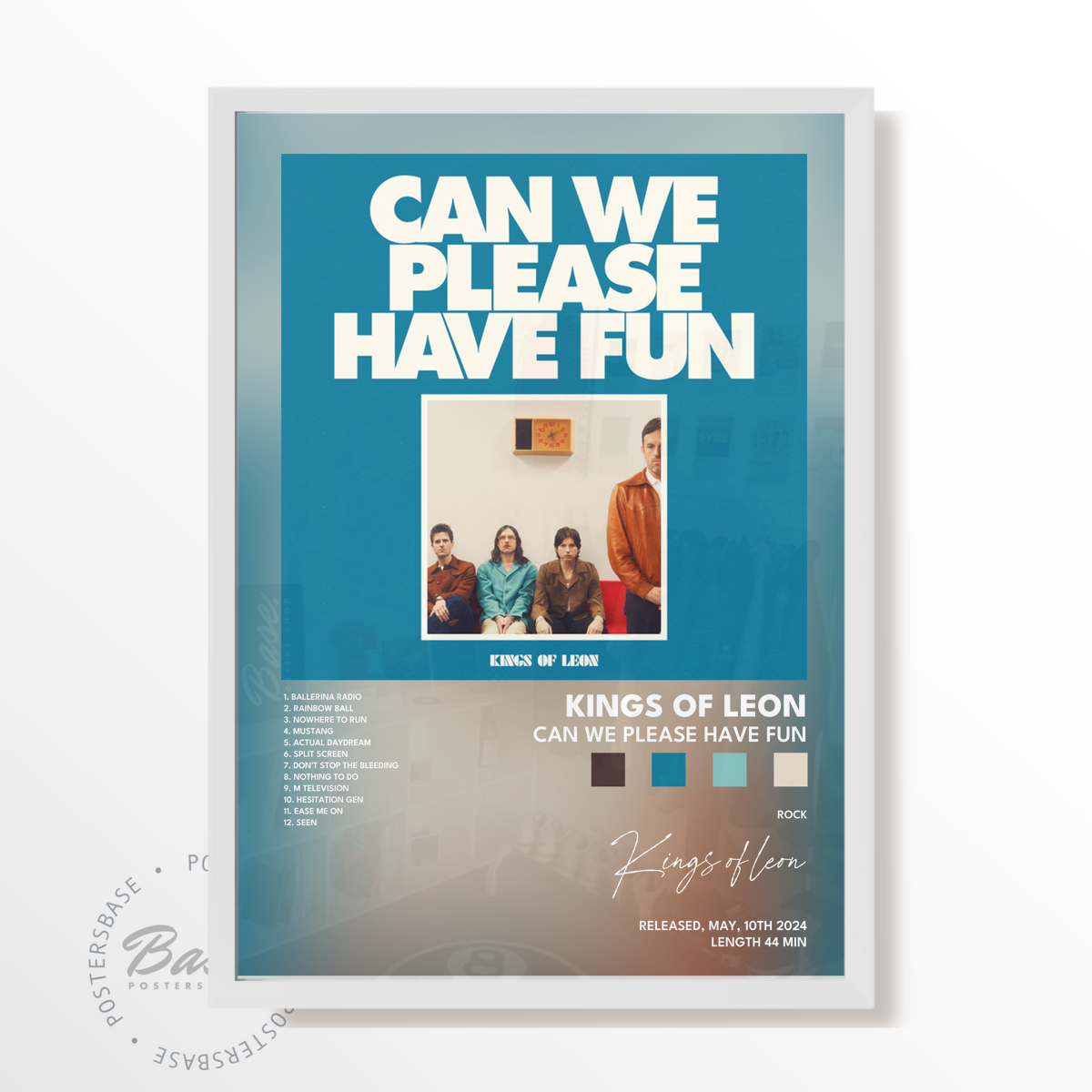 kings of leon Can We Please Have Fun poster