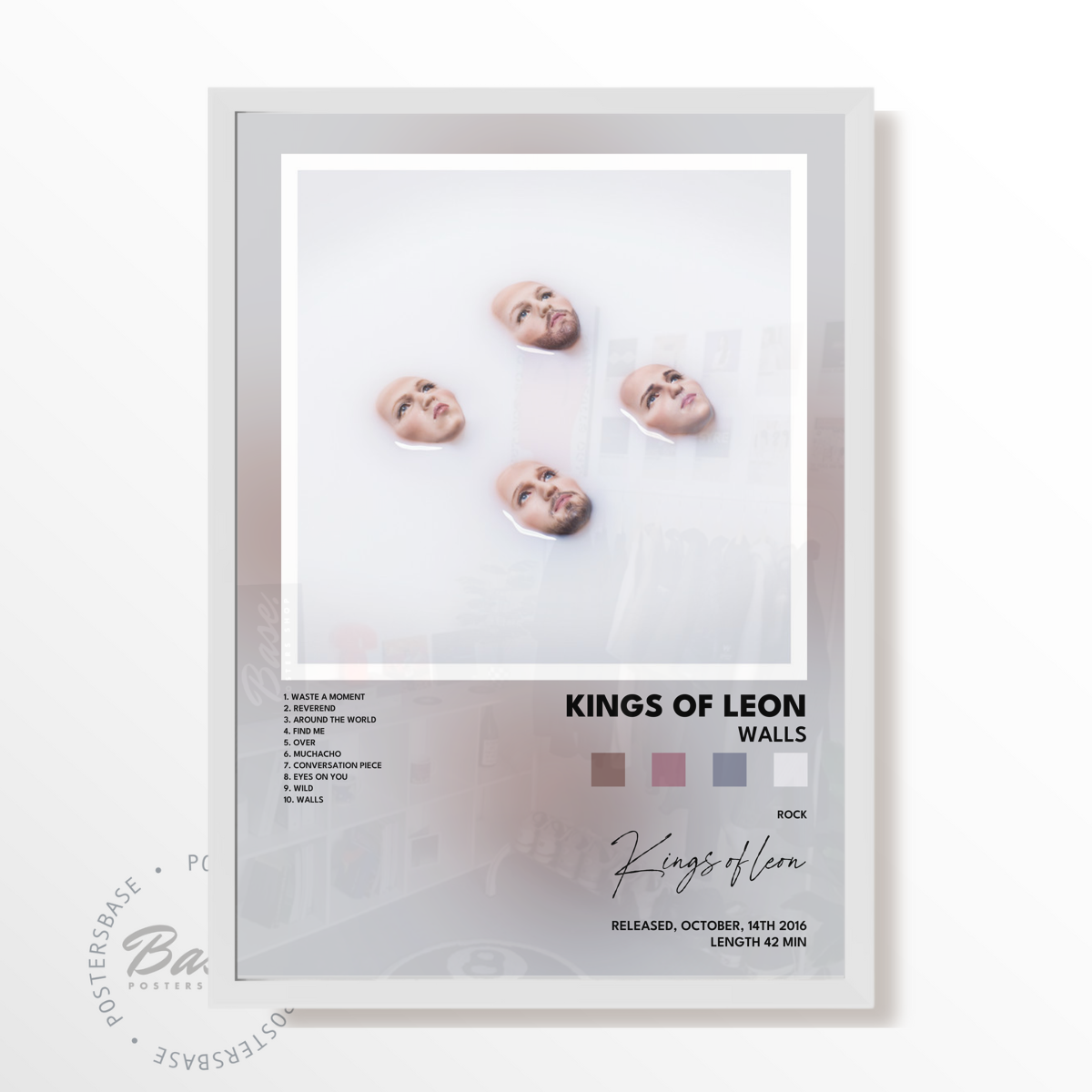 kings of leon WALLS poster