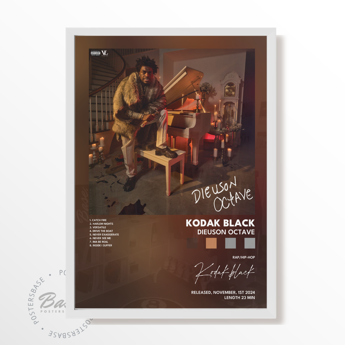 kodak black Dieuson Octave poster