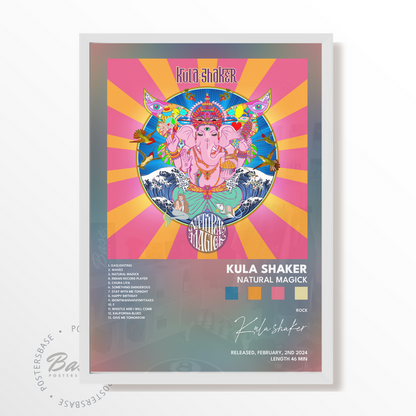 kula shaker Natural Magick poster