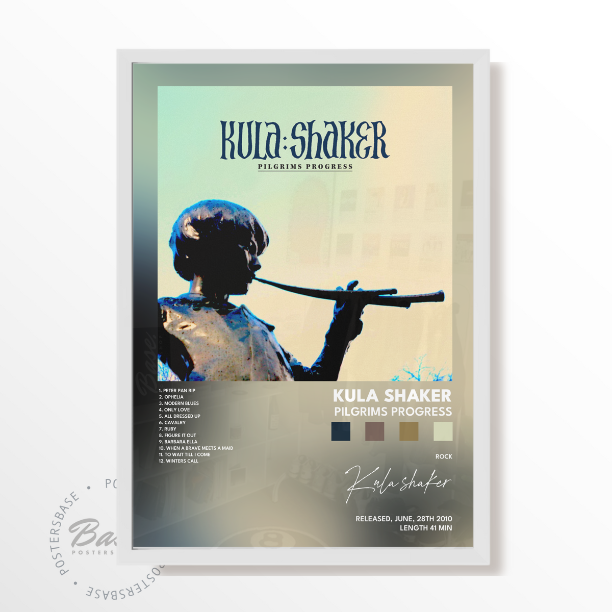 kula shaker Pilgrims Progress poster