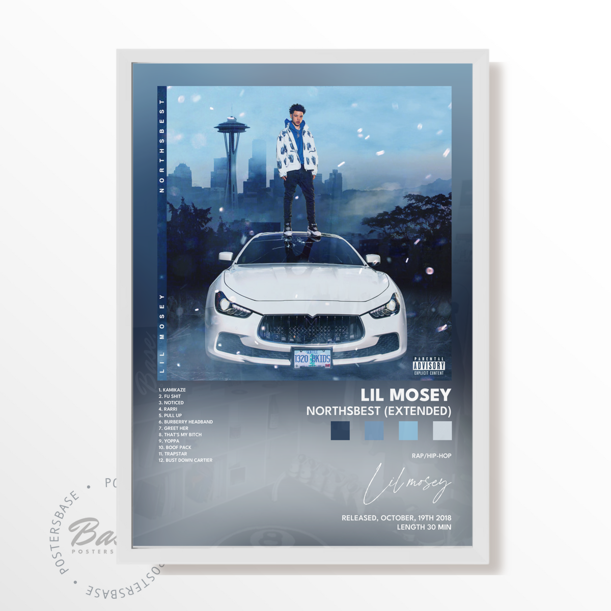 lil mosey Northsbest Extended poster