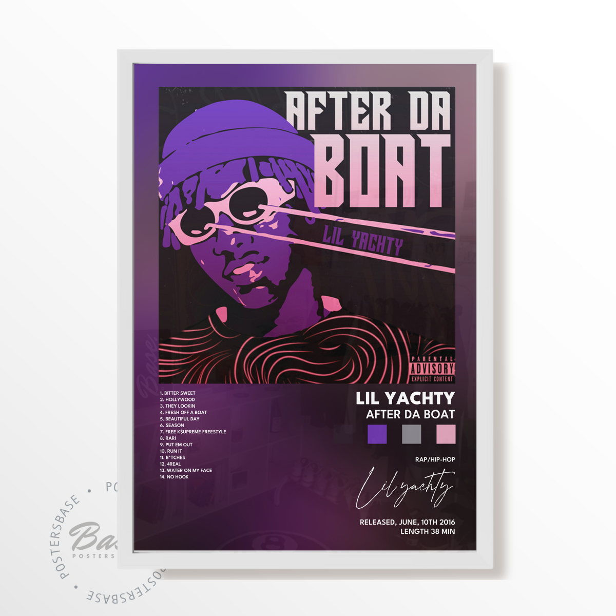 lil yachty After Da Boat poster