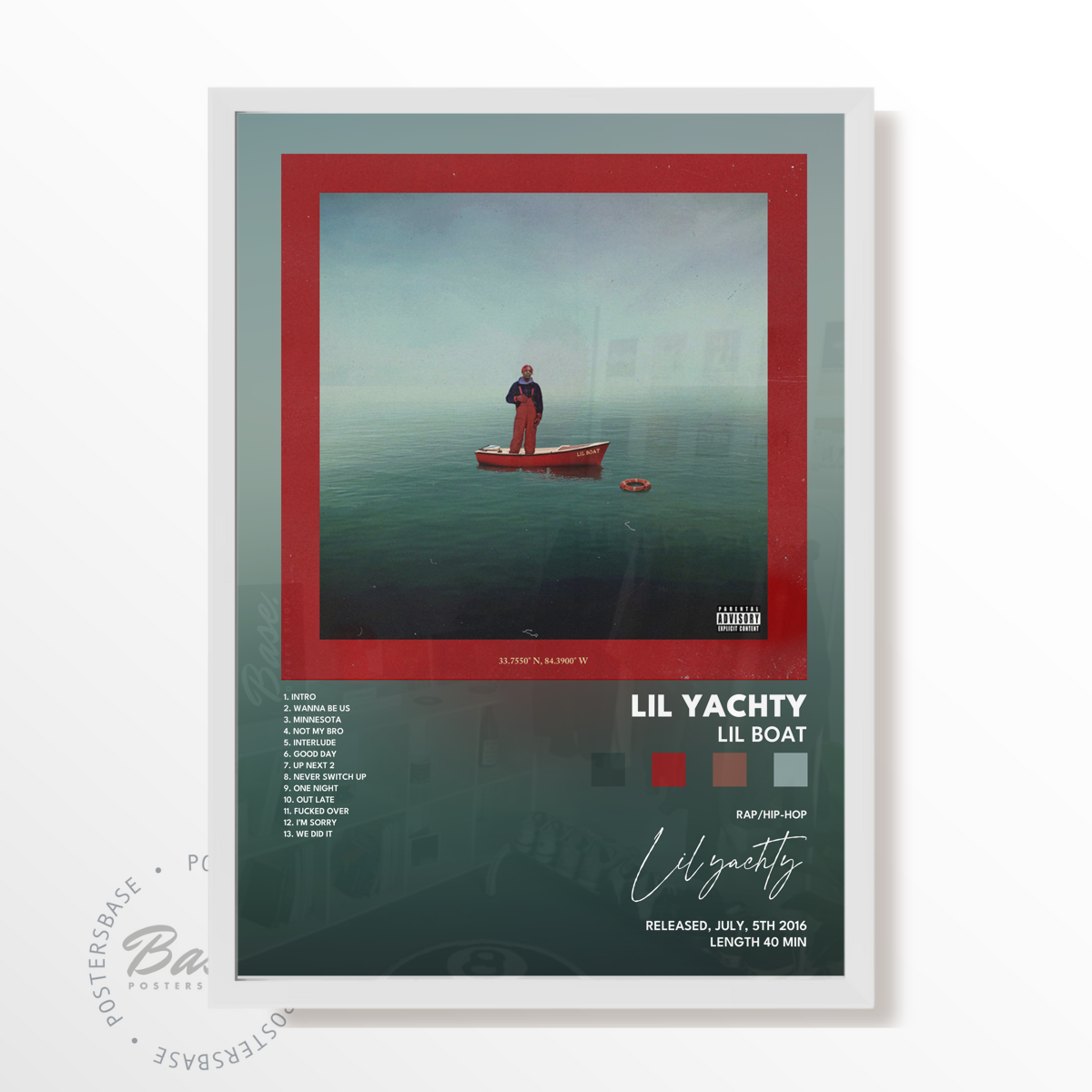 lil yachty Lil Boat poster