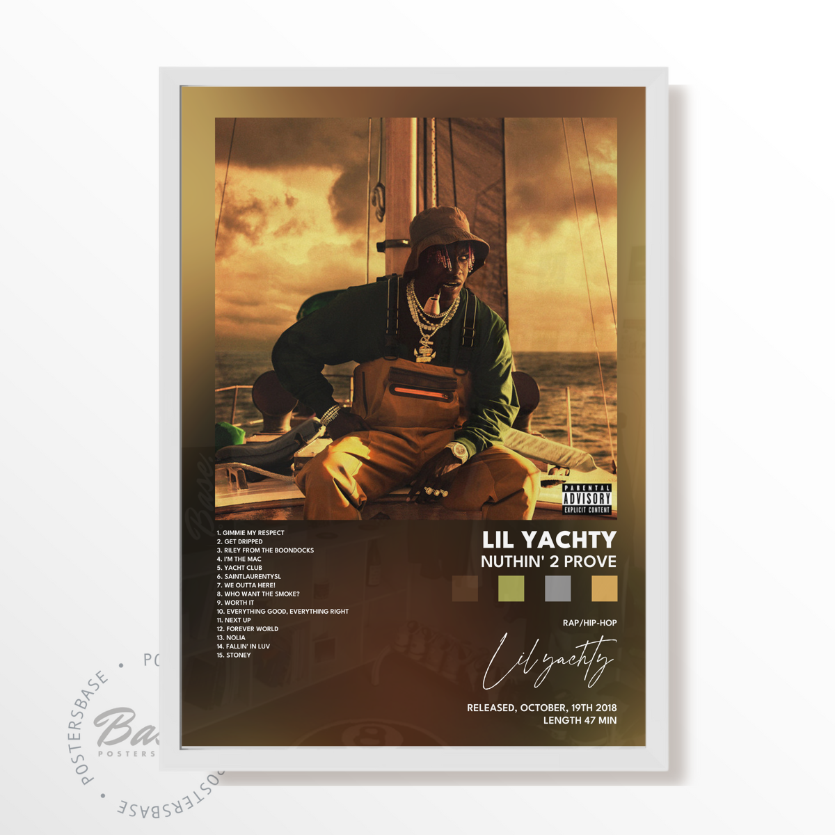 lil yachty Nuthin 2 Prove poster