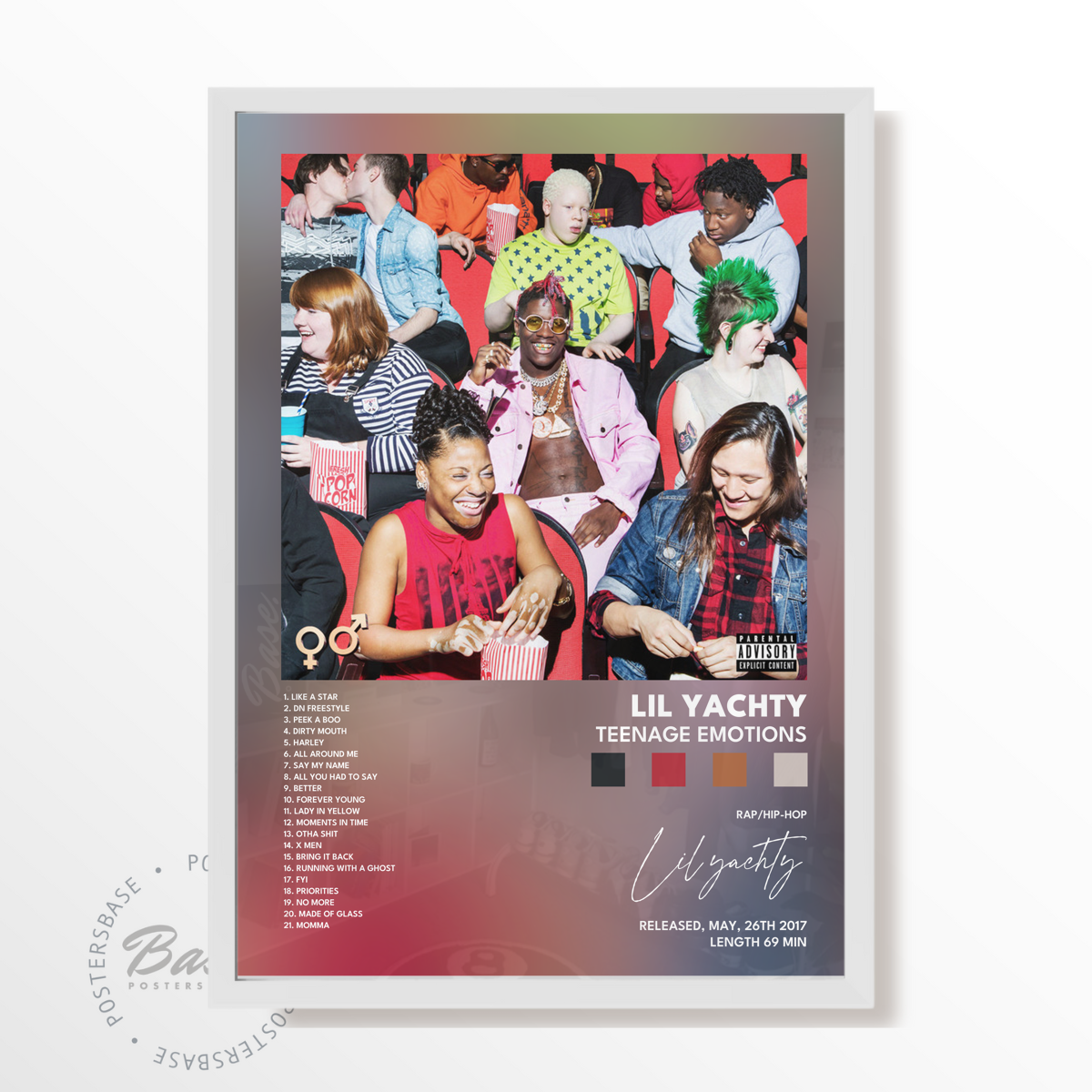 lil yachty Teenage Emotions poster